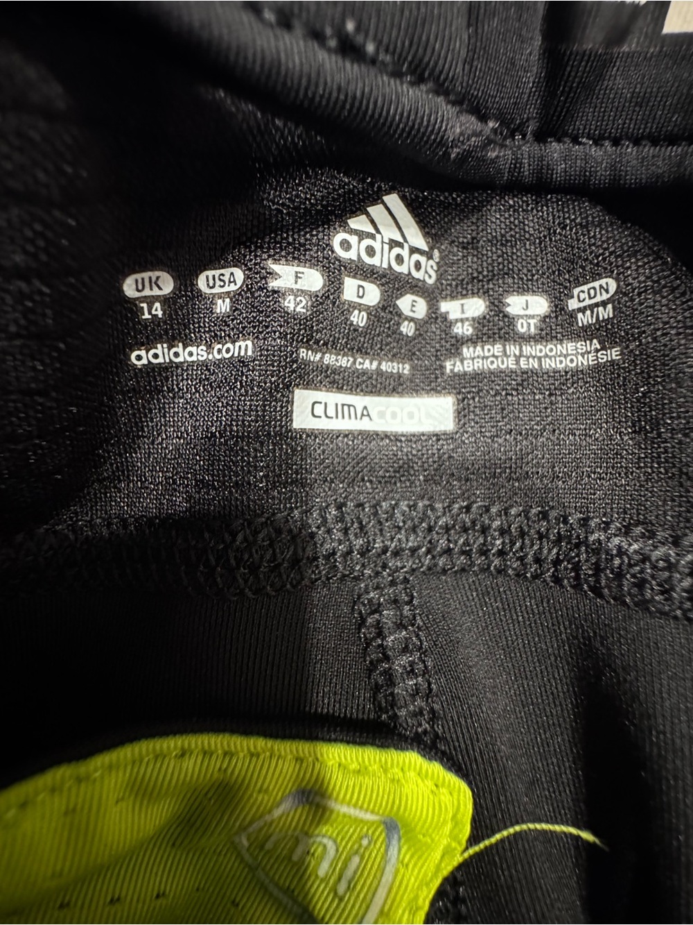 Adidas Black Performance Pants - Picture 2 of 10